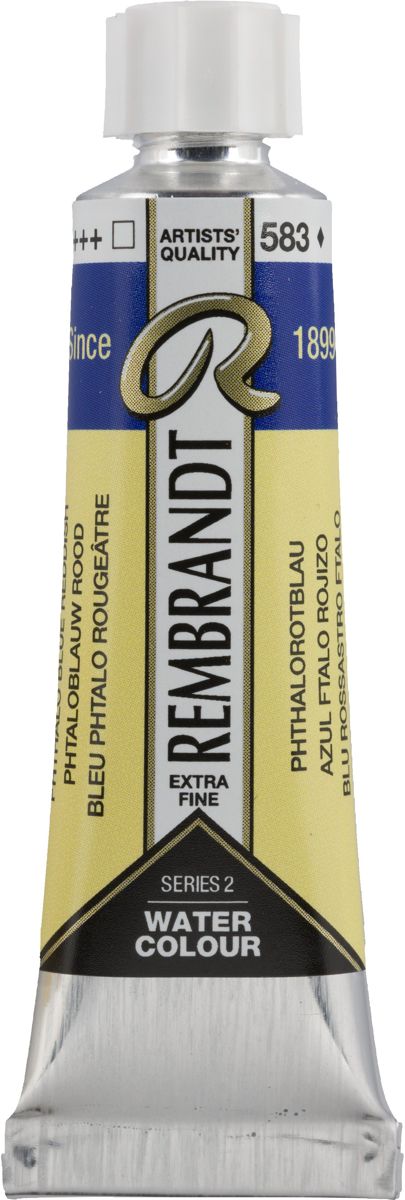 Rembrandt Water Colour Tube 10ml | Phthalo Blue Reddish (583)